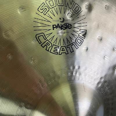 Paiste 18" Sound Creation Dark Crash Cymbal 1981 - Traditional image 2