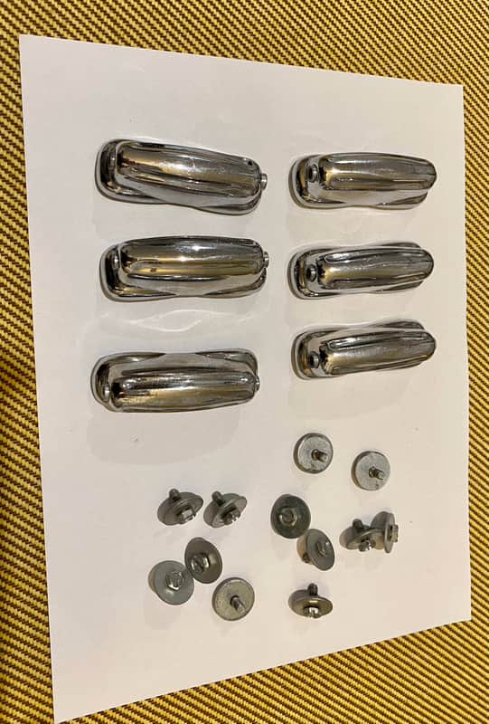 Slingerland 1960's Snare Drum Lugs 1965 - Chrome image 1