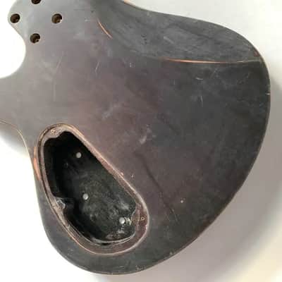 Unfinished 4 String Bass Guitar Basswood Body image 7