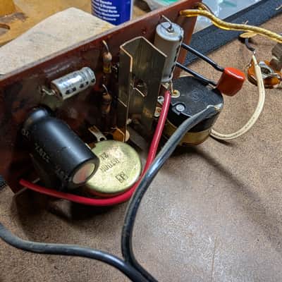 Multivox Premier P25 Guitar Amplifier Small Vintage Amp USA CLEAN image 12
