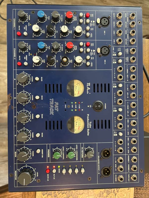 TL Audio Fat Track Tube Production Suite 2000s - Blue image 1