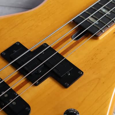 1982 Yamaha Japan BB2000 Neckthrough Broad Bass w/Dimarzio's (Natural) image 5