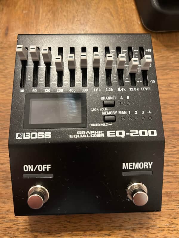 Boss EQ-200 Equalizer 2019 - Present - Black