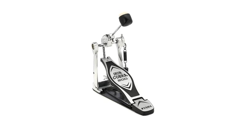 Tama HP200P Iron Cobra 200 Series Single Bass Drum Pedal - Black/Chrome image 1