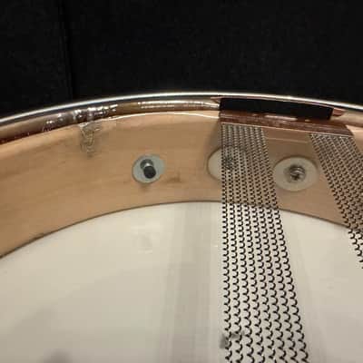 MARTIAL PERCUSSION© CANDY APPLE (1 PLY STEAM BENT CEDAR) PANCAKE Snare Drum 2022 image 4