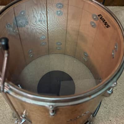 Pearl Stencil MIJ Gold Sparkle  Drum Set Kit image 9