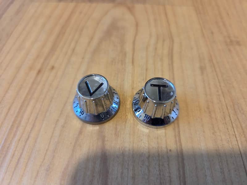 Set of Vintage 1960's Framus Electric Guitar Volume and Tone Control Knobs! image 1