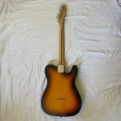 Fender Standard Telecaster - 2002 - Sunburst w/ Tortoise Pickguard (MIM Lefty) image 7