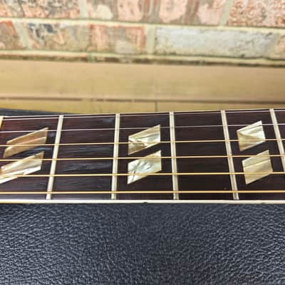 Vintage 1966 Gibson FJN Folk Acoustic Guitar w/ TKL Hardshell Case! image 11