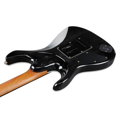 Ibanez 2022 AZ42P1QM AZ Premium Electric Guitar - Black Ice Burst image 7