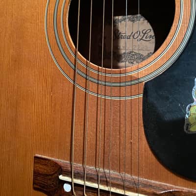 1970's Strad-O-Lin Model W2295 Acoustic Guitar *For Repair* image 5
