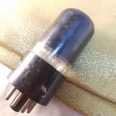 Tung-Sol 6V6GT tNOS AT1000 TESTED Vacuum Tube greyglass Black Glass Beam Power 6V6 1946-1959 image 9