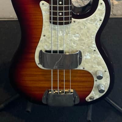 Fender Foto Flame Precision Bass MIJ 1995 - Sunburst image 1