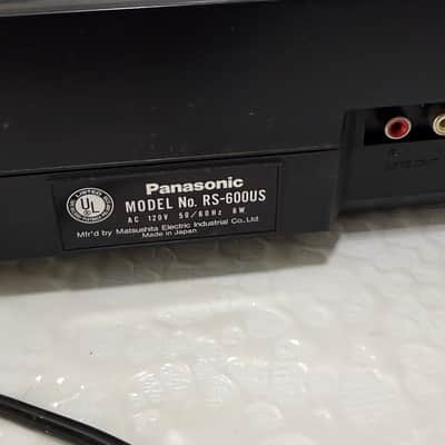 Panasonic RS600US Stereo Cassette Tape Player Deck Recorder Simulated Japan image 9