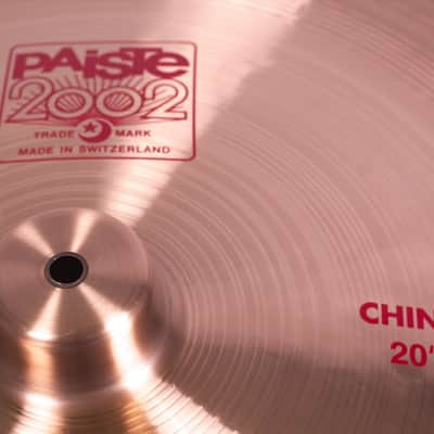 Paiste 2002 China 20″ New, unused REDUCED!! image 3