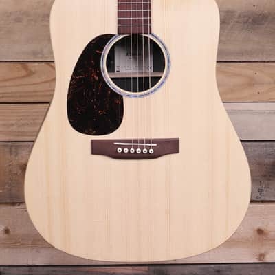 Martin D-X2E Brazilian Left-Handed Acoustic/Electric Guitar Natural w/ Case image 1