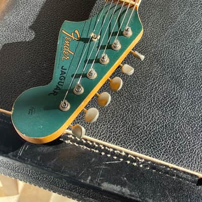 Rare! John Frusciante! Fender Jaguar 1965 - Ocean Turquoise image 4