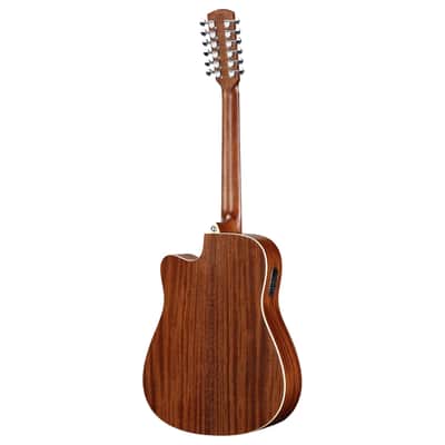 Alvarez AD60CE 12 String Dreadnought Cutaway Acoustic Electric Natural image 3