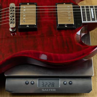 Gibson Custom M2M SG Custom Handpicked  Figured Top, Red Tiger CS302117 image 5