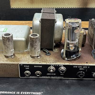 Fender 1964 Bassman Head AA864 and Bandmaster 2x12 Cab image 16