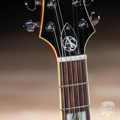 ESP LTD AS-1 FM Alex Skolnick Signature Guitar w/ Case – Lemon Burst image 5
