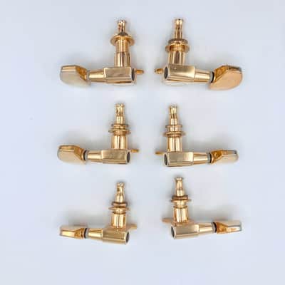 Machine Heads - Set of 6 - Gold - 3 X 3 image 3