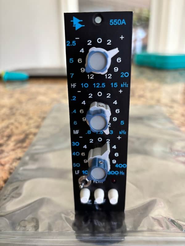 API 550A 500 Series 3-Band Equalizer Module image 1