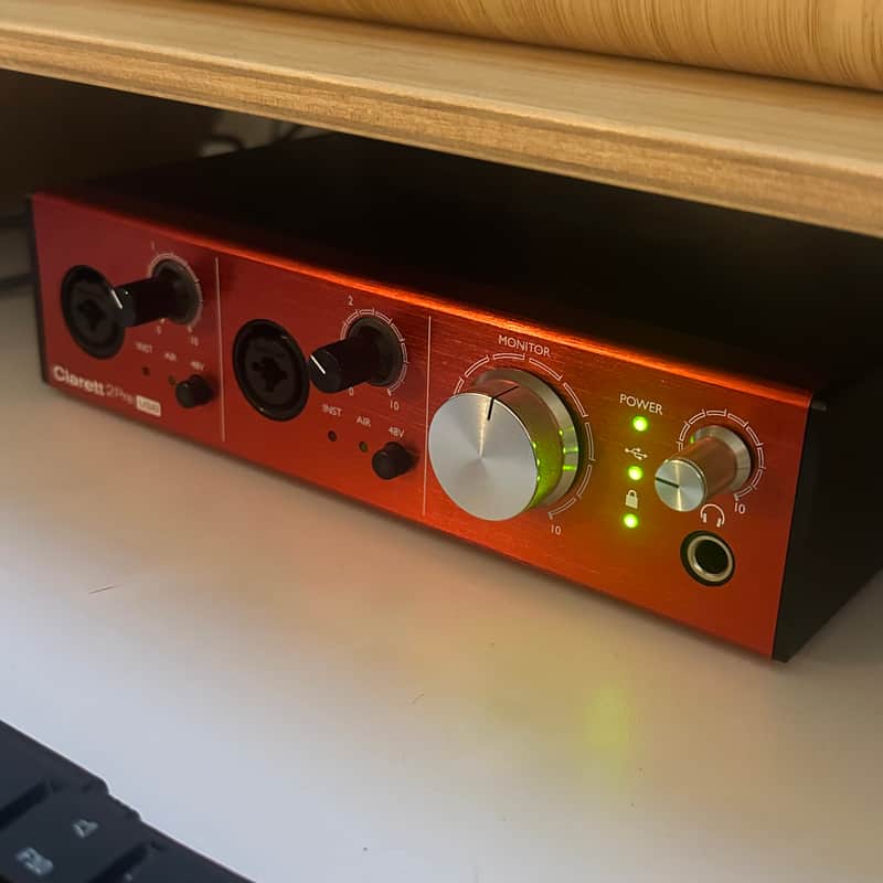 Focusrite Clarett 2Pre USB Audio Interface 2010s - USB-C image 1