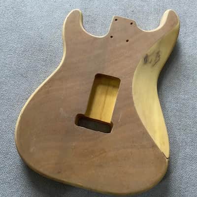 Solid Basswood Guitar Stratocaster Strat Style Body DIY Project image 7