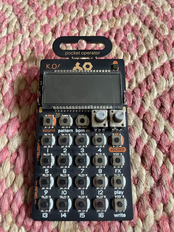Teenage Engineering PO-33 Pocket Operator K.O! 2018 - Present - Black