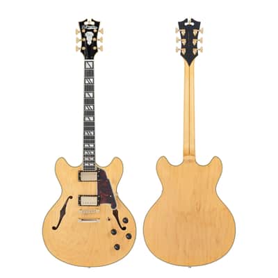 D'Angelico Deluxe DC Satin Honey w/Case image 6
