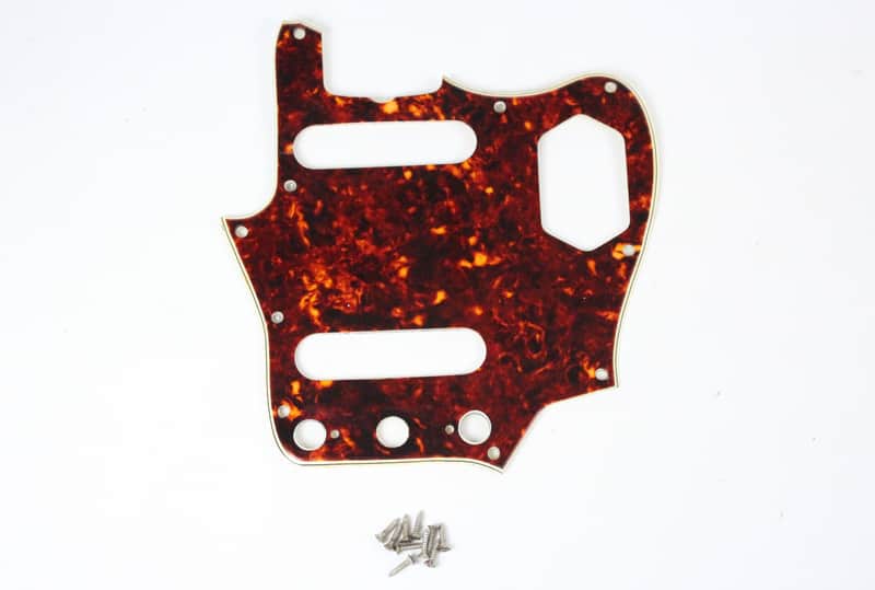 1966 Vintage Fender Jaguar Pickguard Tortoise Shell Early-CBS USA 1960s image 1