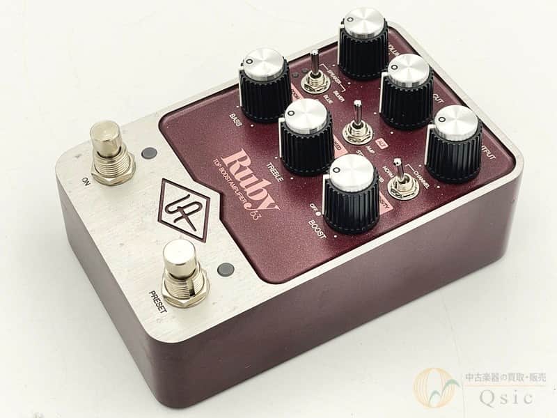 Universal Audio UAFX Ruby '63 Top Boost Amplifier | Reverb