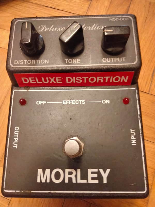 Morley MOD-DDB Deluxe Distortion early 80's s/n 19630 - Black image 1