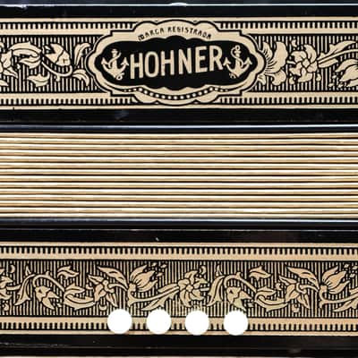 Hohner Vienna 1-Row 4-Bass 10-Treble Button "C" Diatonic Accordion - Germany image 6