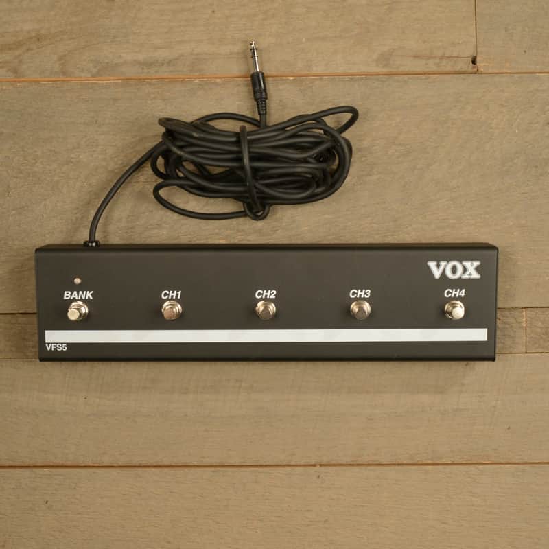 Vox VFS5 5-Button Footswitch | Reverb