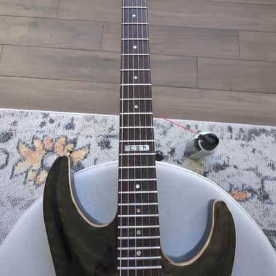 ESP USA Custom Shop Horizon Classic 1993 - Transparent Black image 4