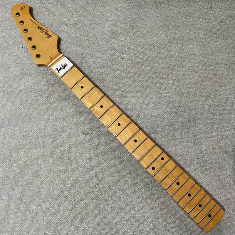 Harley Benton Guitar Strat Style Maple Neck, 21 Frets Fingerboard image 1