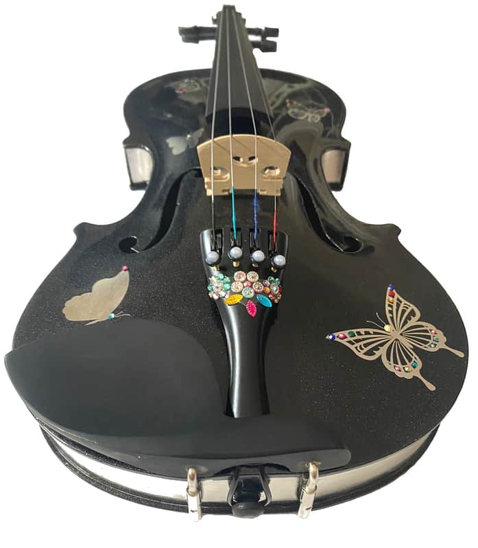 Rozanna's Metallic Butterfly Bling Black Violin Outfit - 1/2 image 1