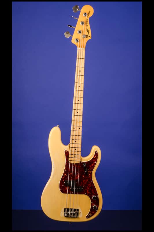 Fender Precision Bass (Maple Cap) 1968 See-thru blond image 1