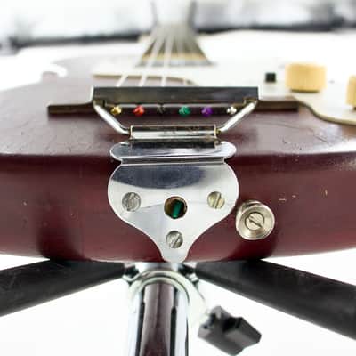 Used AS/IS Harmony Stratotone H44 Electric Guitar Refinished w/ Modified Jack/Screws - Fair Condition image 19