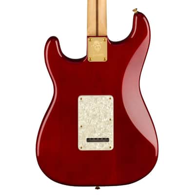 Fender Tash Sultana Signature Stratocaster - Transparent Cherry w/ Maple FB image 7