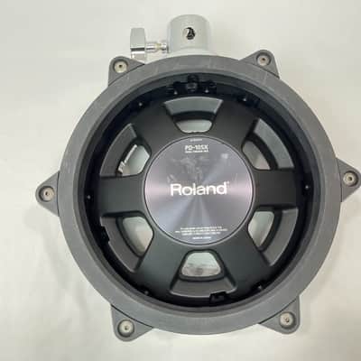 Roland PD-105X V Drum 10" Mesh Head PD105X Silver Chrome image 7