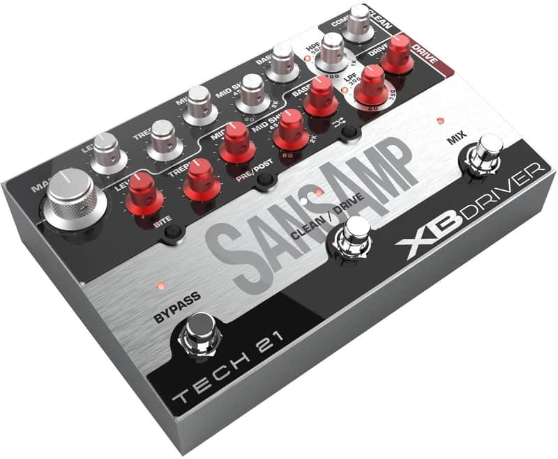 Tech 21 SansAmp XB Driver Bass Preamp image 1