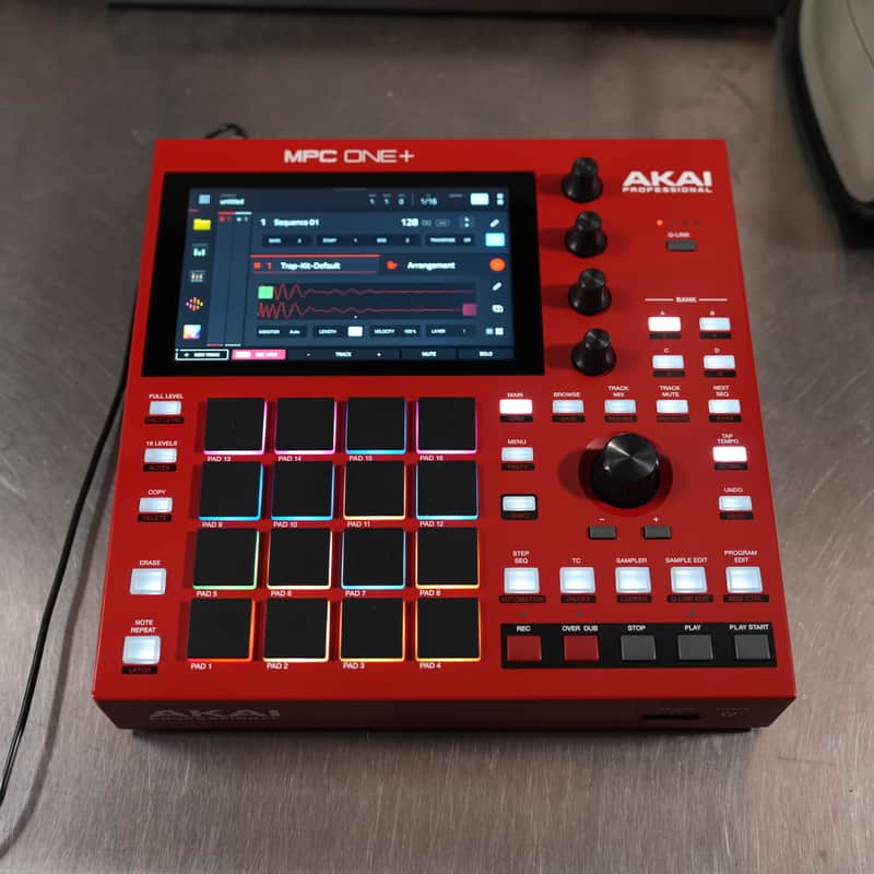 Akai MPC One + Red Drum Machine w/ 1TB SD Card for Sale! image 1