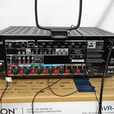 Denon AVR-S950H Receiver, 7.2 Channel (185W X 7) - 4K Ultra HD Home Theater w/ Box & Accessories image 9
