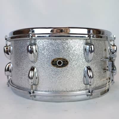 Slingerland #20B 7x15" Concert Radio King Snare Drum Silver Sparkle 10/10/58 3Pt image 1