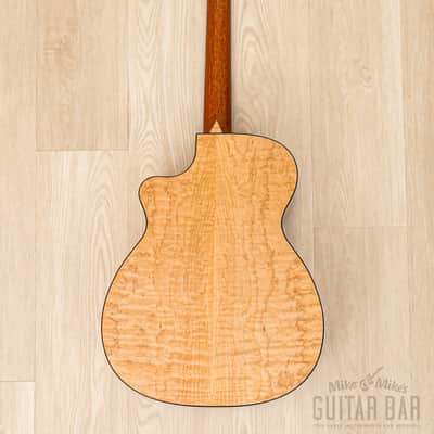 1994 Webber OM-C Cutaway Acoustic Guitar, Spruce & Figured Maple, Near-Mint w/ Case image 3