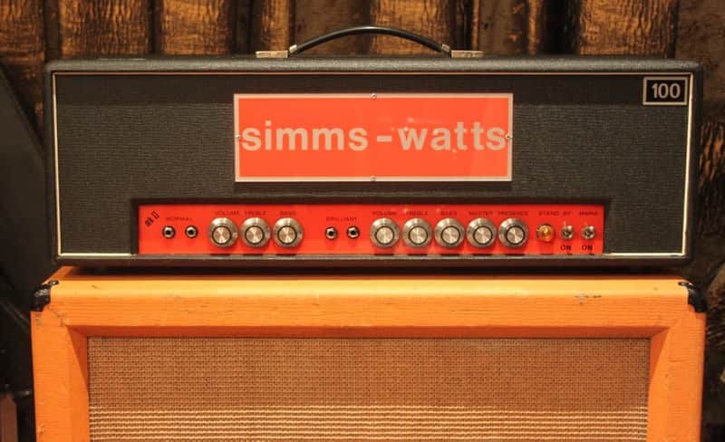 Simms Watts AP 100 MKII 1972 Black image 1