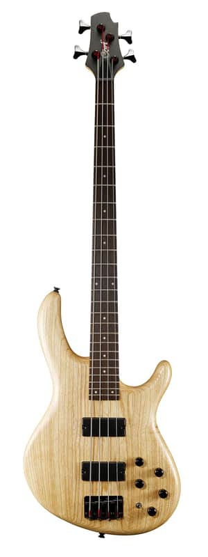 Cort Action Bass Deluxe AS Electric Bass Open Pore Natural